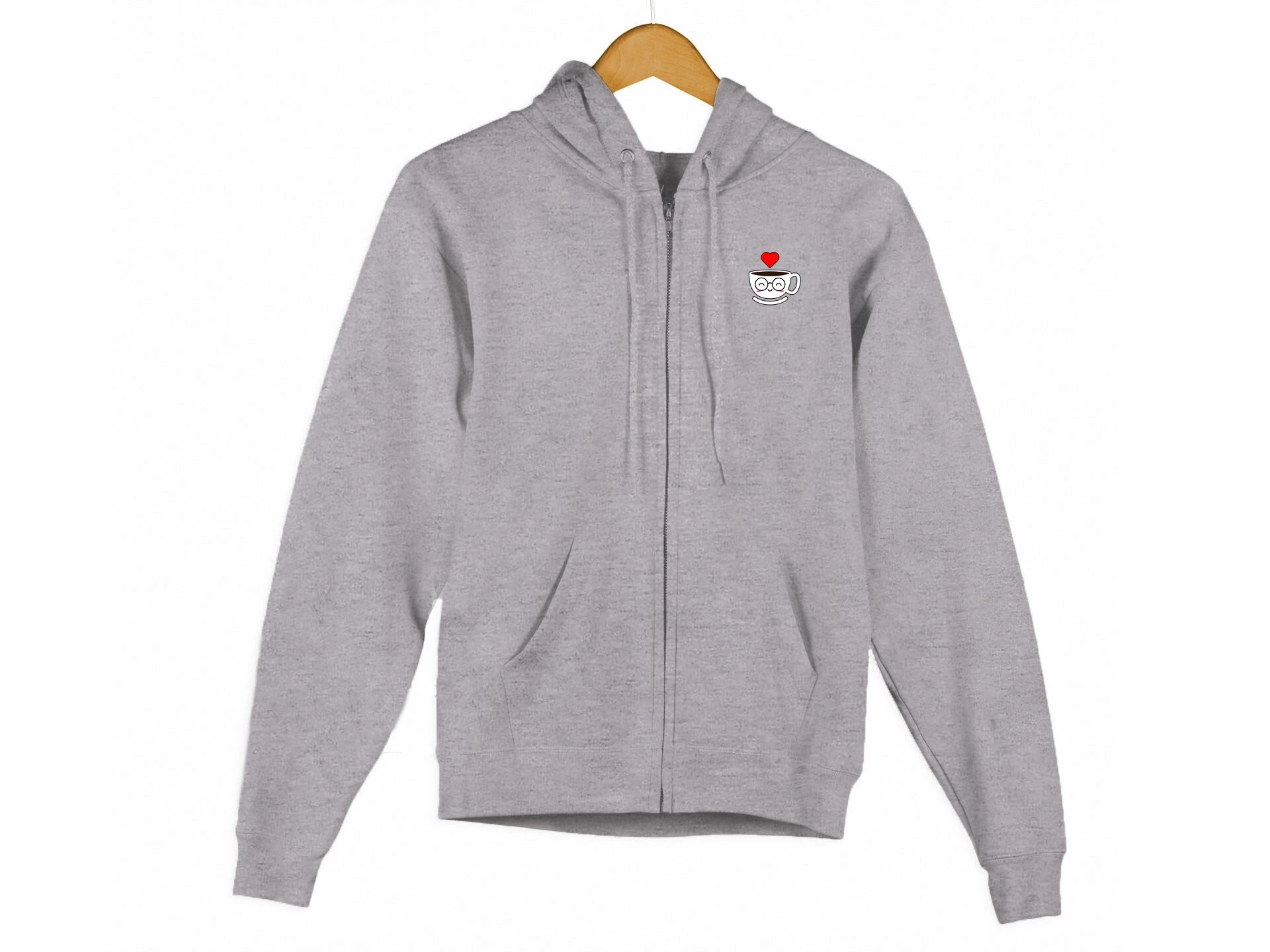 Cozy Coffee Zip Up